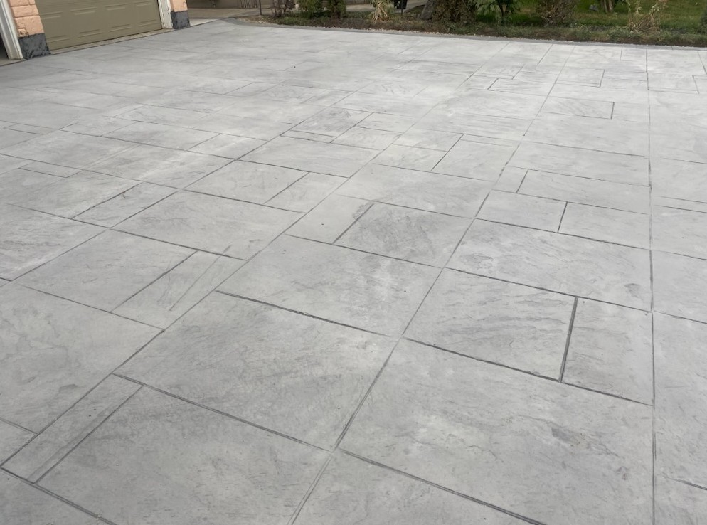 Driveway concrete